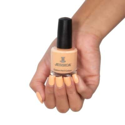 apricot ice on nails