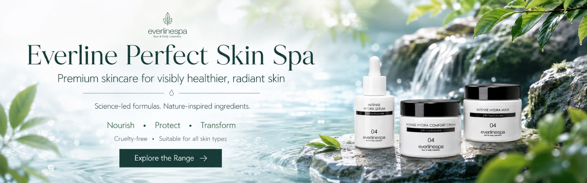 Shop Everline Spa skincare