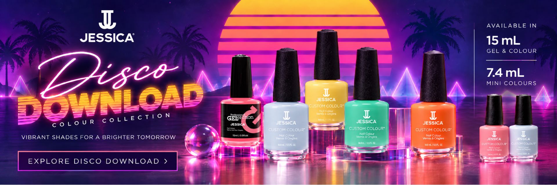 Jessica Cosmetics Disco Download latest nail colours